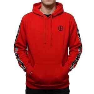 Deadpool sweatshirt by‎ Marvel red adult Large hoodie AL